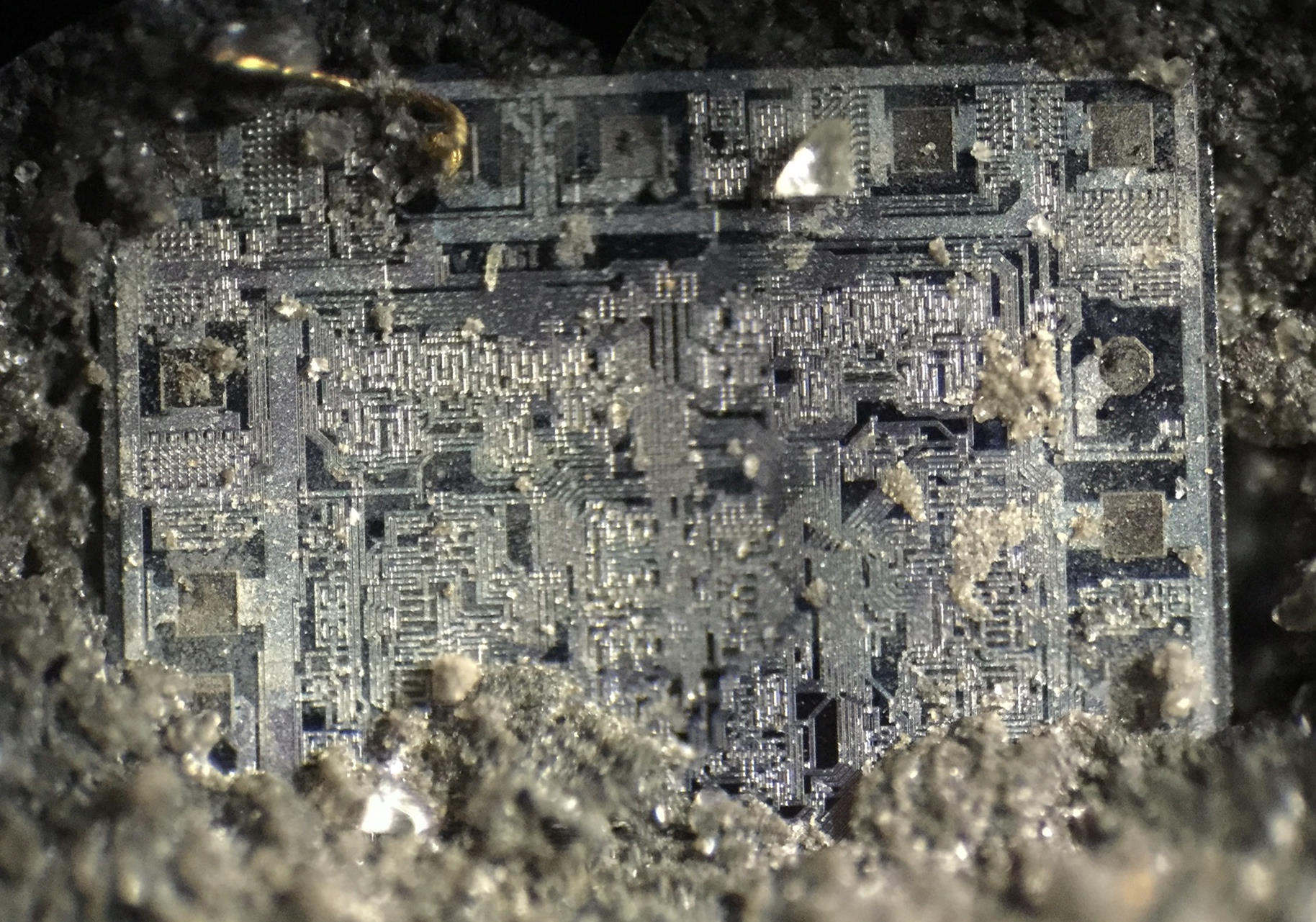 Micro: Utterly fucked up IC