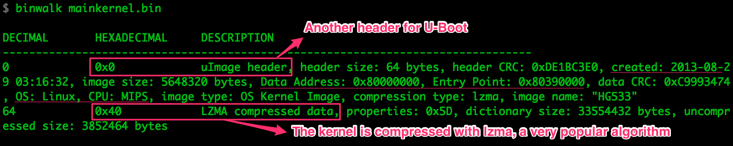 binwalk mainkernel.bin