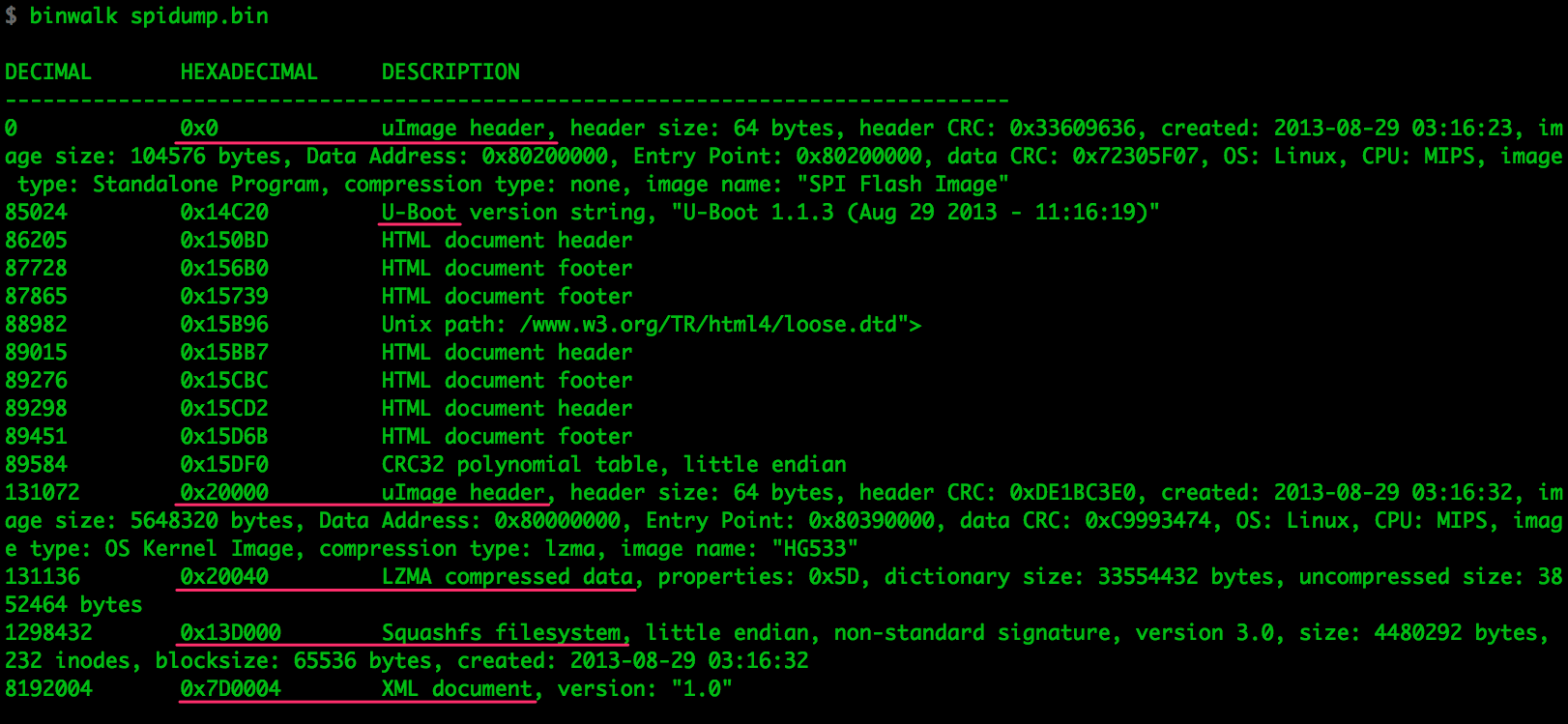 binwalk spidump.bin